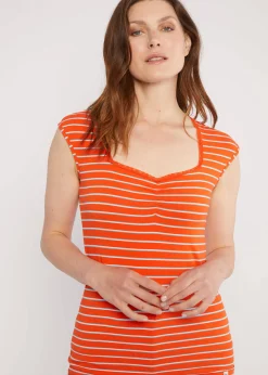 Damen Blutsgeschwister Tops|Streifenshirt Let Romance Rule