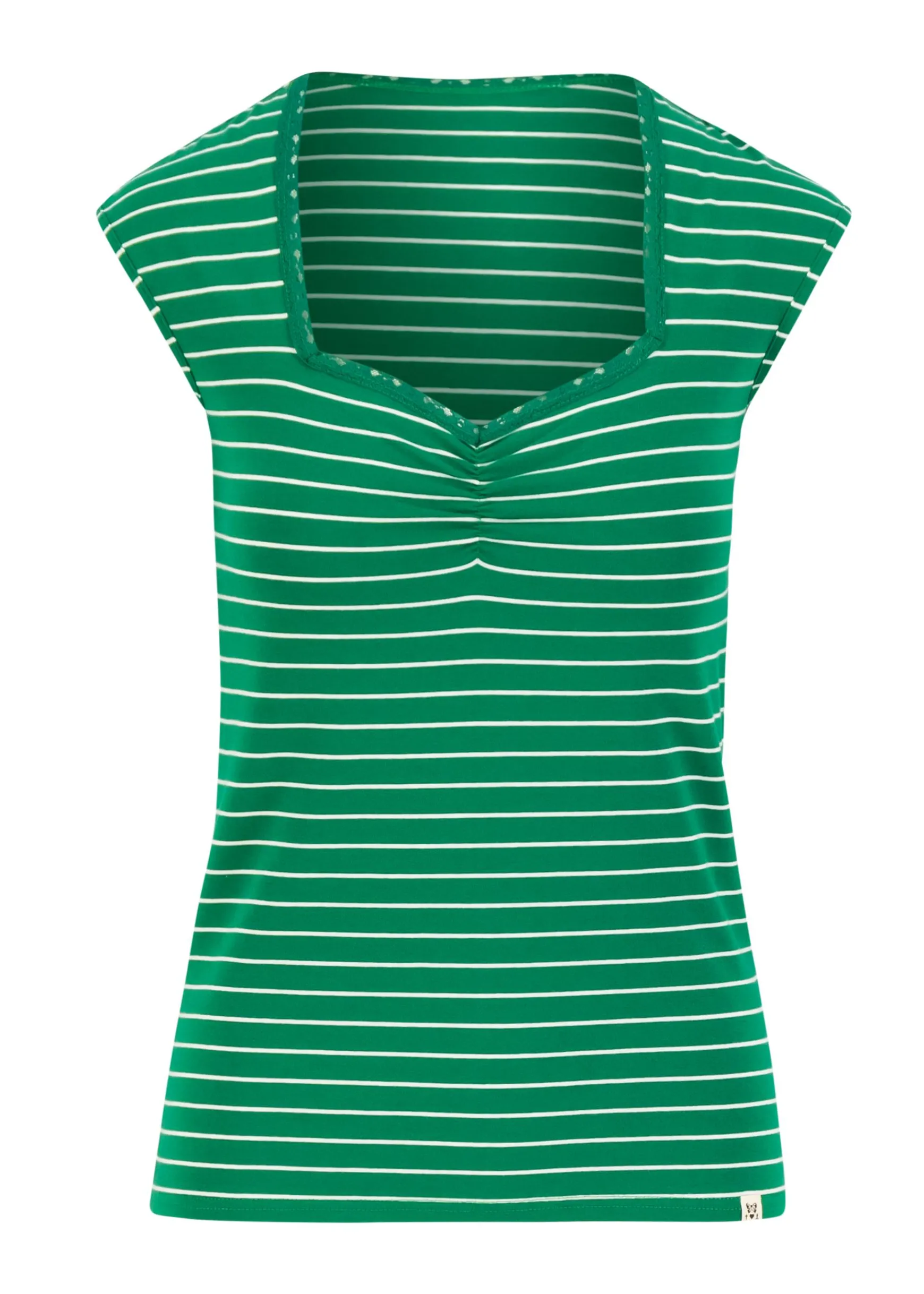 Damen Blutsgeschwister Tops|Streifenshirt Let Romance Rule