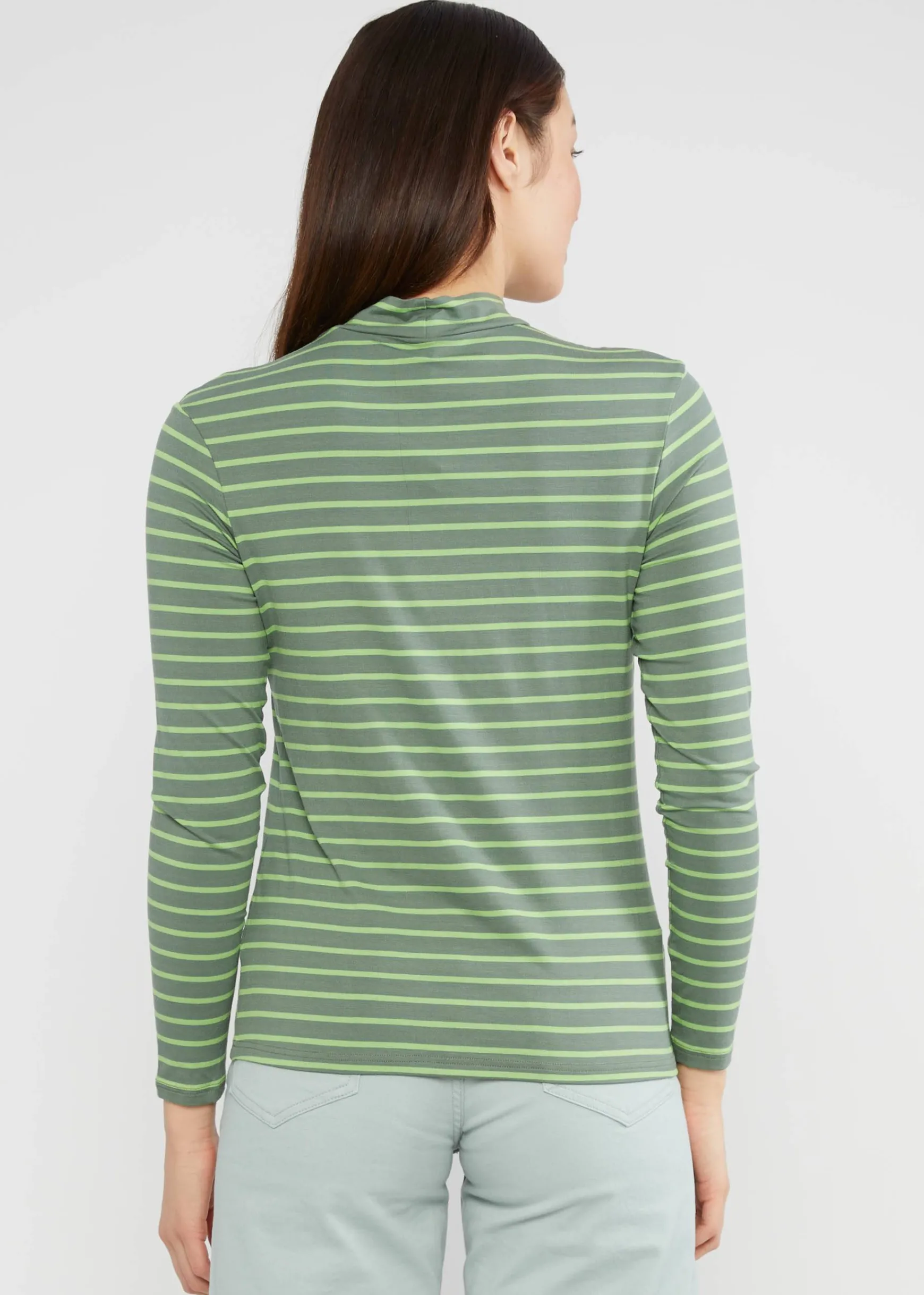 Damen Blutsgeschwister Longsleeves|Streifenshirt Lonely Lips Turtle