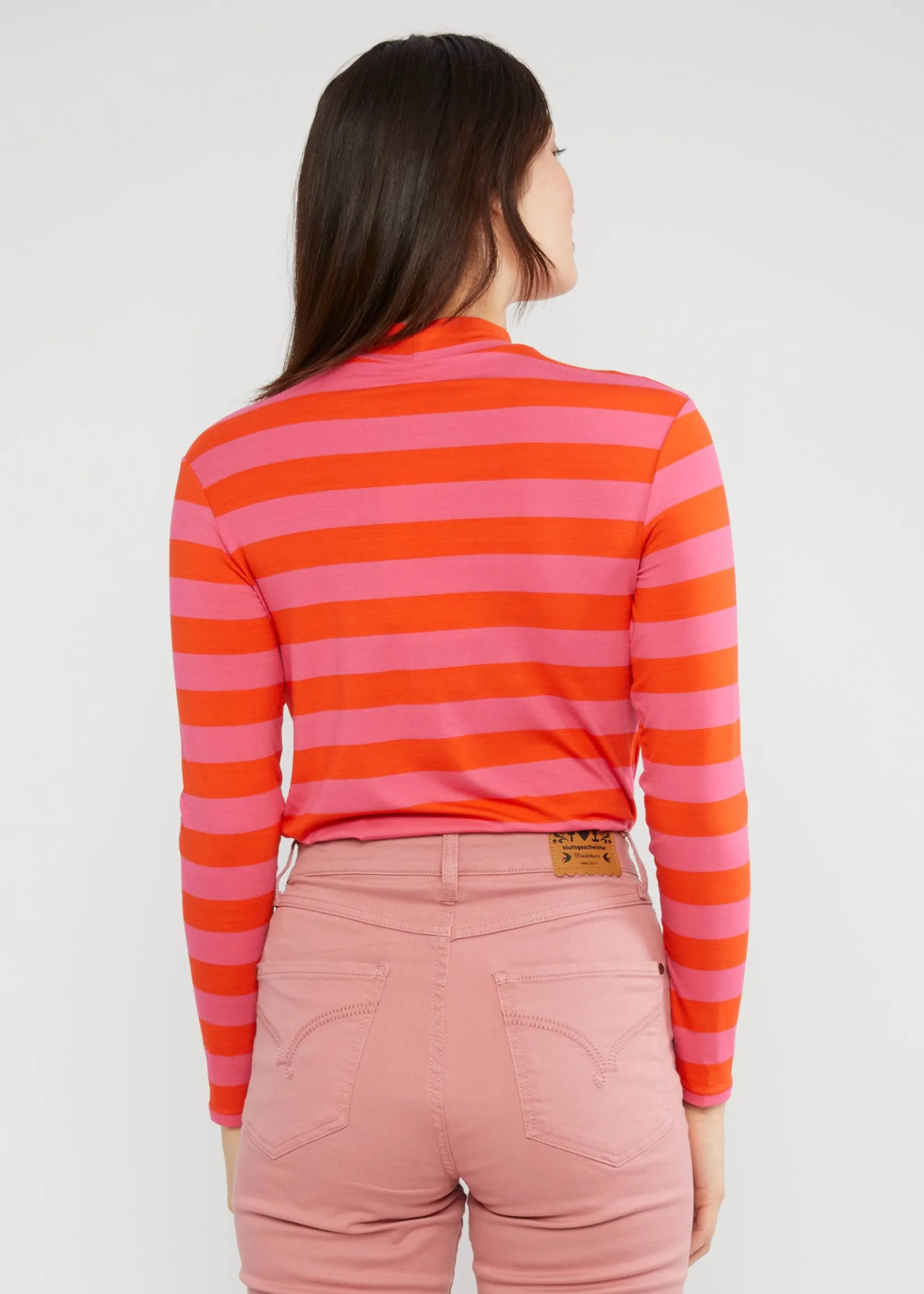 Damen Blutsgeschwister Longsleeves|Streifenshirt Lonely Lips Turtle