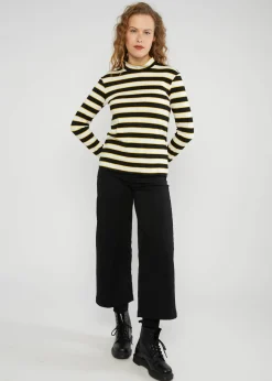Damen Blutsgeschwister Longsleeves|Streifenshirt Lonely Lips Turtle