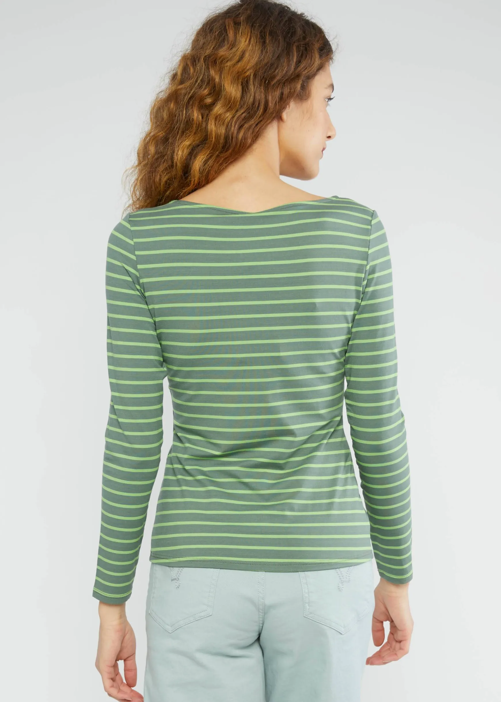 Damen Blutsgeschwister Rundhals|Longsleeves|Streifenshirt Sweet Sailorette