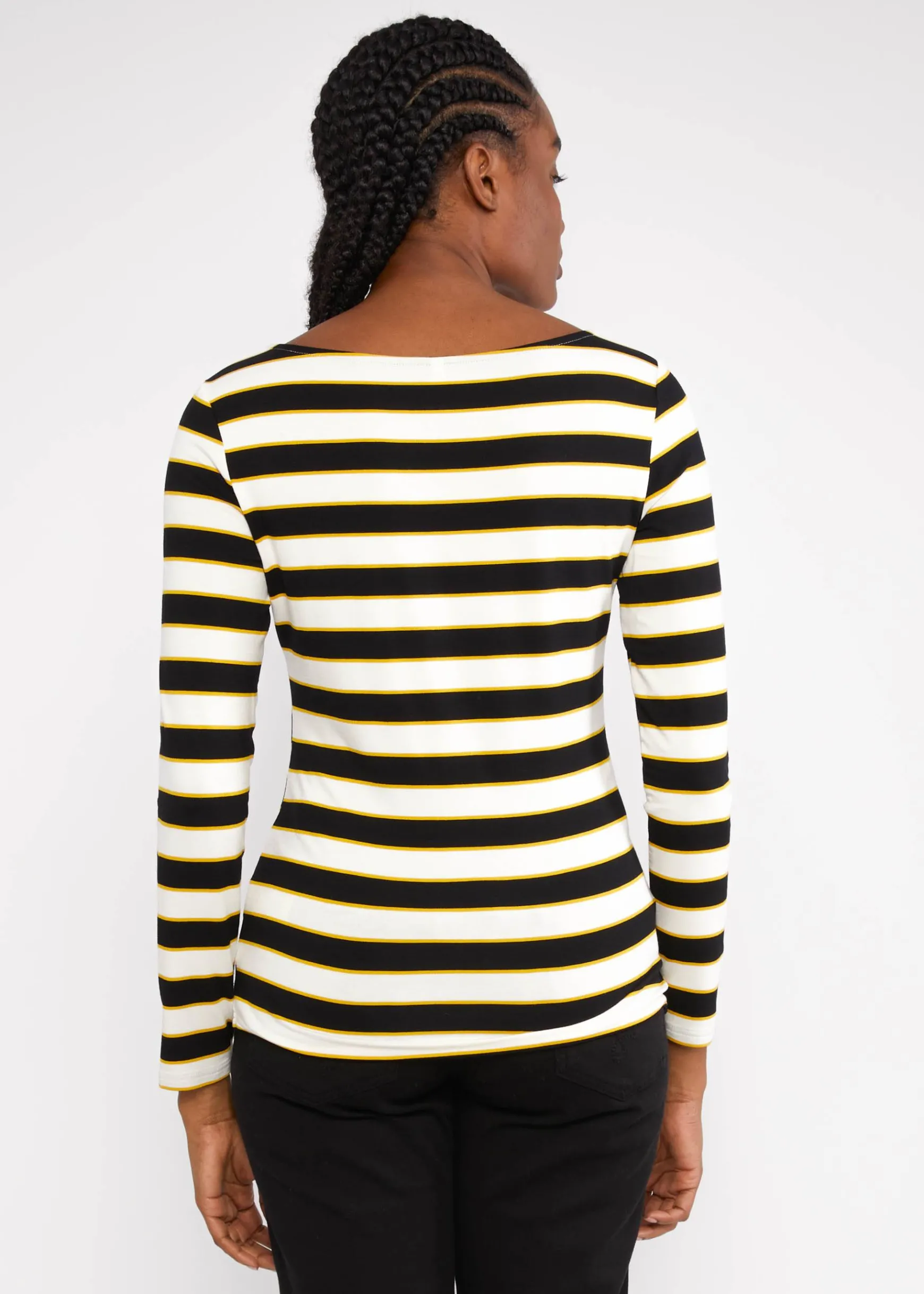 Damen Blutsgeschwister Rundhals|Longsleeves|Streifenshirt Sweet Sailorette