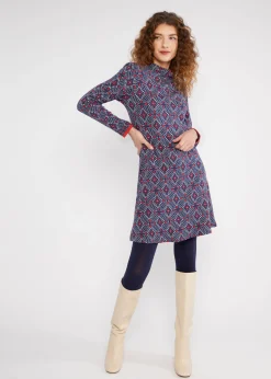 Damen Blutsgeschwister Strickkleider|Minikleider|Strickkleid Cosy Zen Tangle