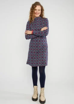 Damen Blutsgeschwister Strickkleider|Minikleider|Strickkleid Cosy Zen Tangle