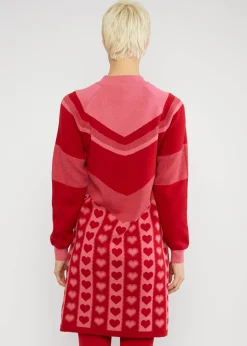 Damen Blutsgeschwister Strickkleider|Knielange Kleider|Strickkleid Scandi woods