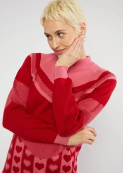 Damen Blutsgeschwister Strickkleider|Knielange Kleider|Strickkleid Scandi woods
