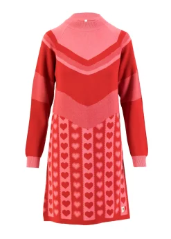Damen Blutsgeschwister Strickkleider|Knielange Kleider|Strickkleid Scandi woods