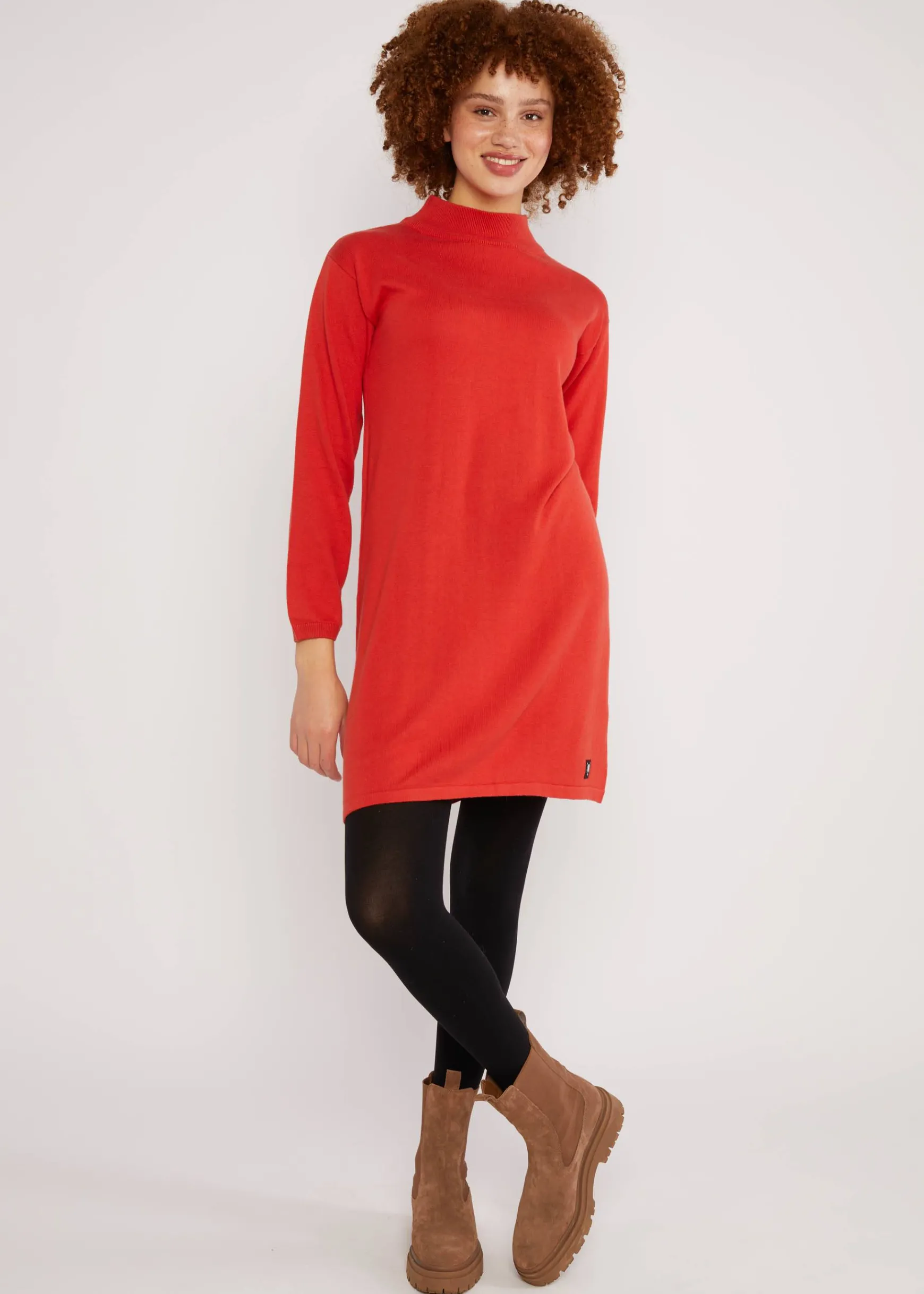 Damen Blutsgeschwister Strickkleider|Strickkleid Straight and Easy