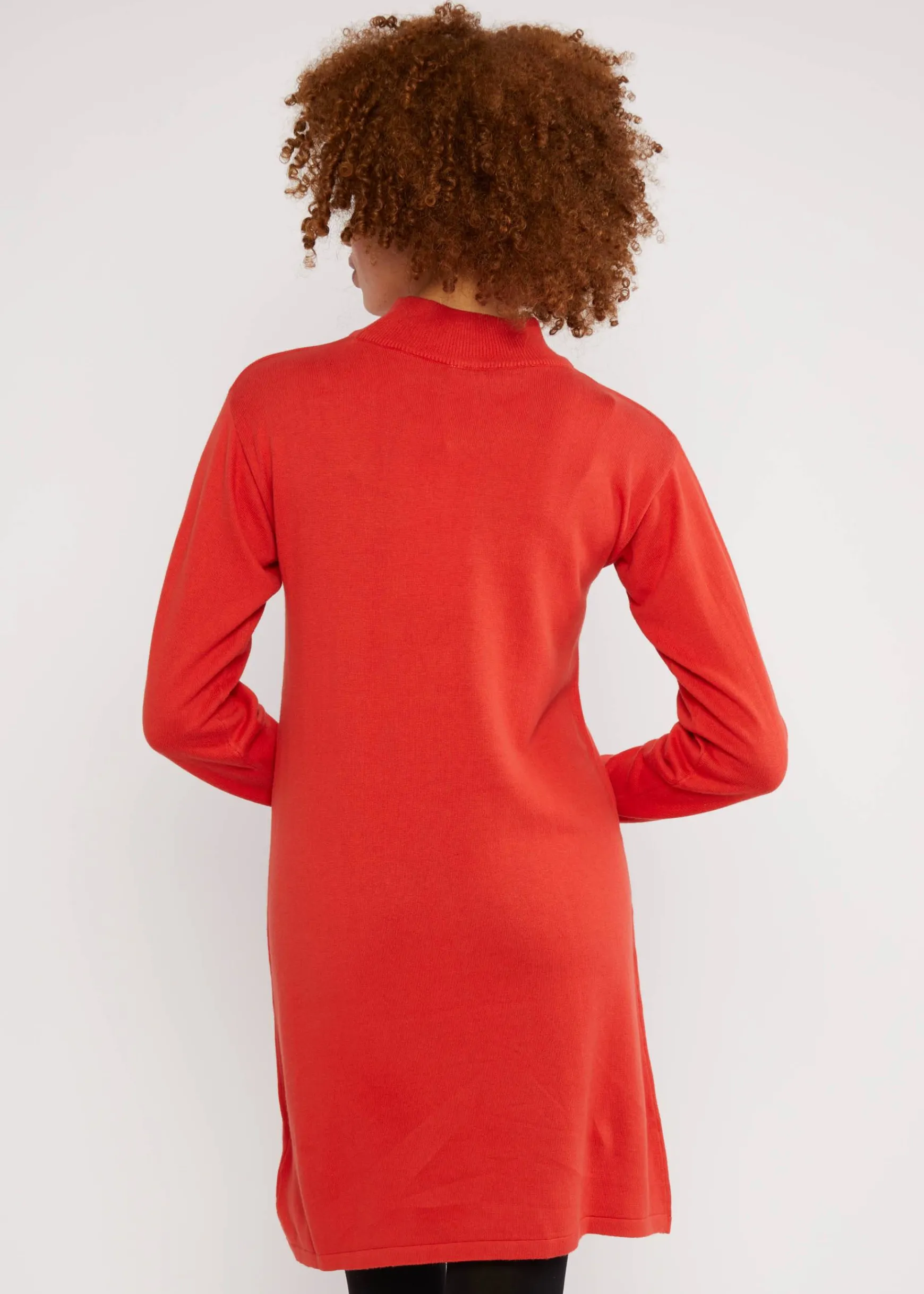 Damen Blutsgeschwister Strickkleider|Strickkleid Straight and Easy