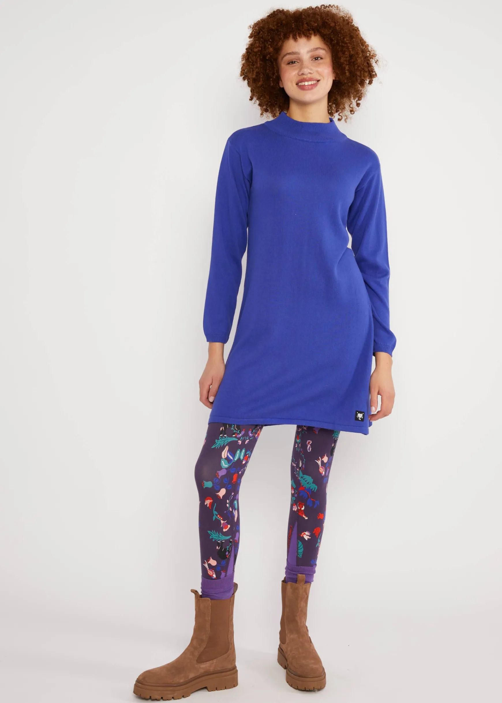 Damen Blutsgeschwister Strickkleider|Strickkleid Straight and Easy