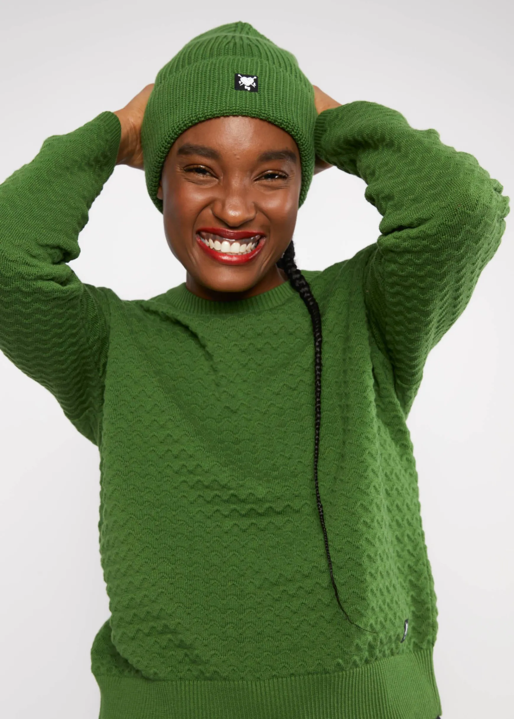 Damen Blutsgeschwister Accessoires|Alle Accessoires|Strickmu00FCtze Beanie Queen