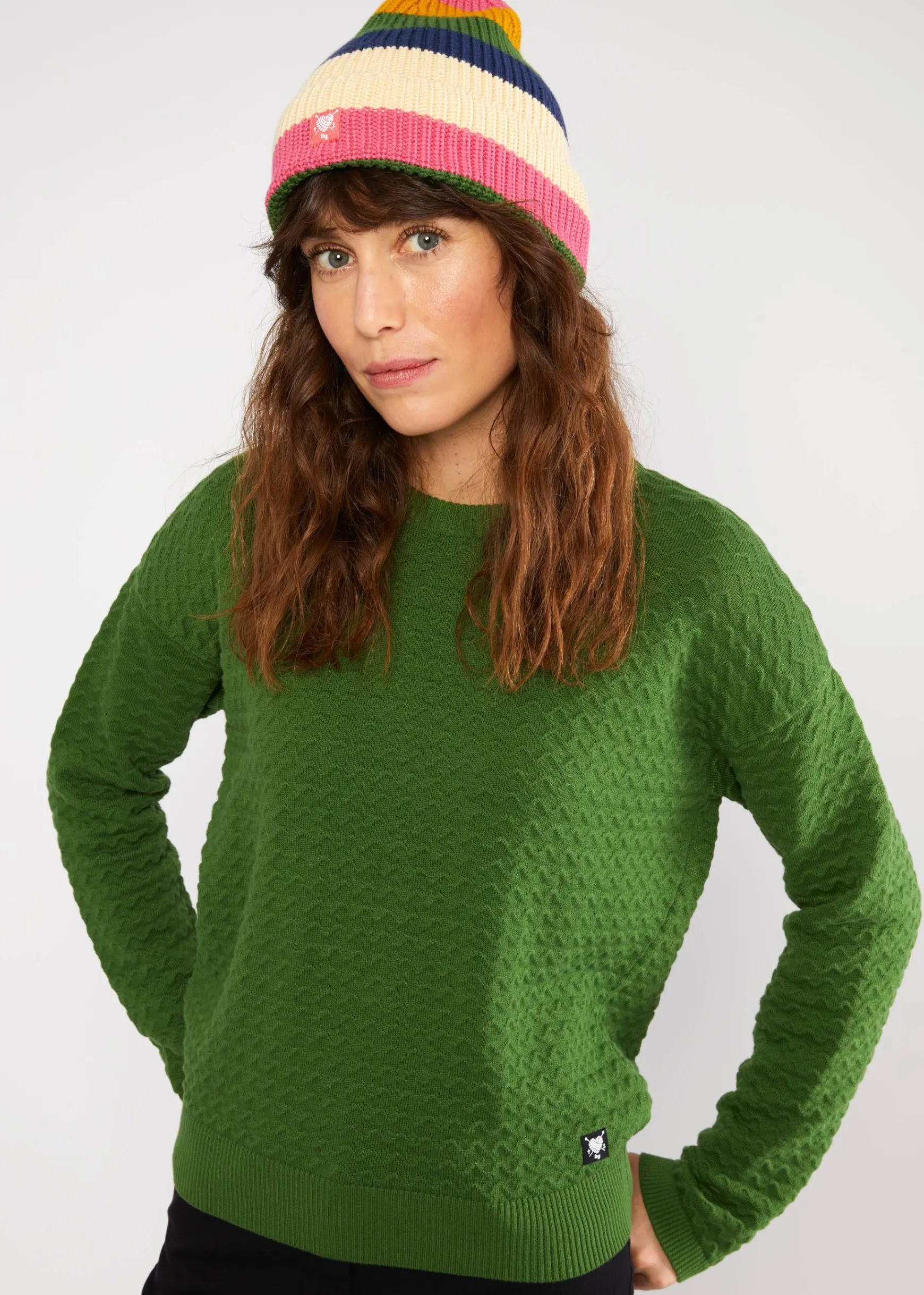 Damen Blutsgeschwister Accessoires|Alle Accessoires|Strickmu00FCtze Beanie Queen