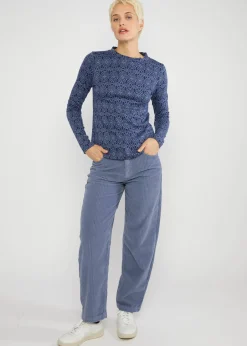 Damen Blutsgeschwister Strickpullover|Longsleeves|Strickoberteil Safe and Warm Turtle