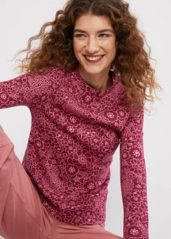 Damen Blutsgeschwister Strickpullover|Longsleeves|Strickoberteil Safe and Warm Turtle