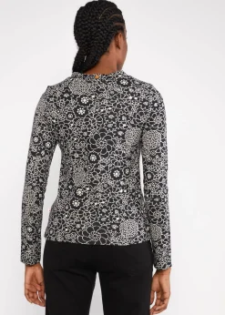 Damen Blutsgeschwister Strickpullover|Longsleeves|Strickoberteil Safe and Warm Turtle