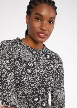 Damen Blutsgeschwister Strickpullover|Longsleeves|Strickoberteil Safe and Warm Turtle