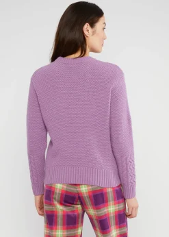 Damen Blutsgeschwister Strickpullover|Strickpullover All about Aran
