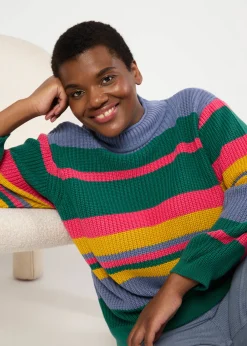 Damen Blutsgeschwister Strickpullover|Strickpullover Braid up your Life
