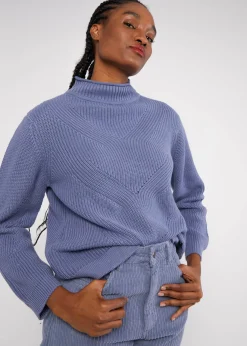 Damen Blutsgeschwister Strickpullover|Strickpullover Braid up your Life