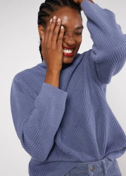 Damen Blutsgeschwister Strickpullover|Strickpullover Braid up your Life