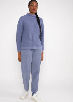 Damen Blutsgeschwister Strickpullover|Strickpullover Braid up your Life