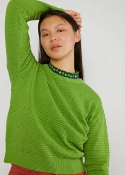Damen Blutsgeschwister Strickpullover|Strickpullover Chic Promenade