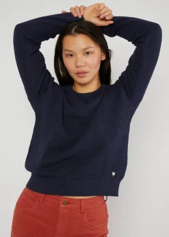Damen Blutsgeschwister Strickpullover|Strickpullover Chic Promenade