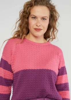 Damen Blutsgeschwister Strickpullover|Strickpullover Chic Promenade