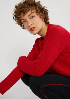 Damen Blutsgeschwister Strickpullover|Strickpullover Chic Promenade