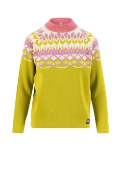 Damen Blutsgeschwister Strickpullover|Strickpullover Cold Day Warm Heart