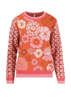 Damen Blutsgeschwister Strickpullover|Strickpullover Cosy Storyteller