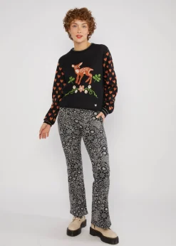 Damen Blutsgeschwister Strickpullover|Strickpullover Cosy Storyteller