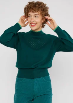 Damen Blutsgeschwister Strickpullover|Strickpullover Delicious Minds