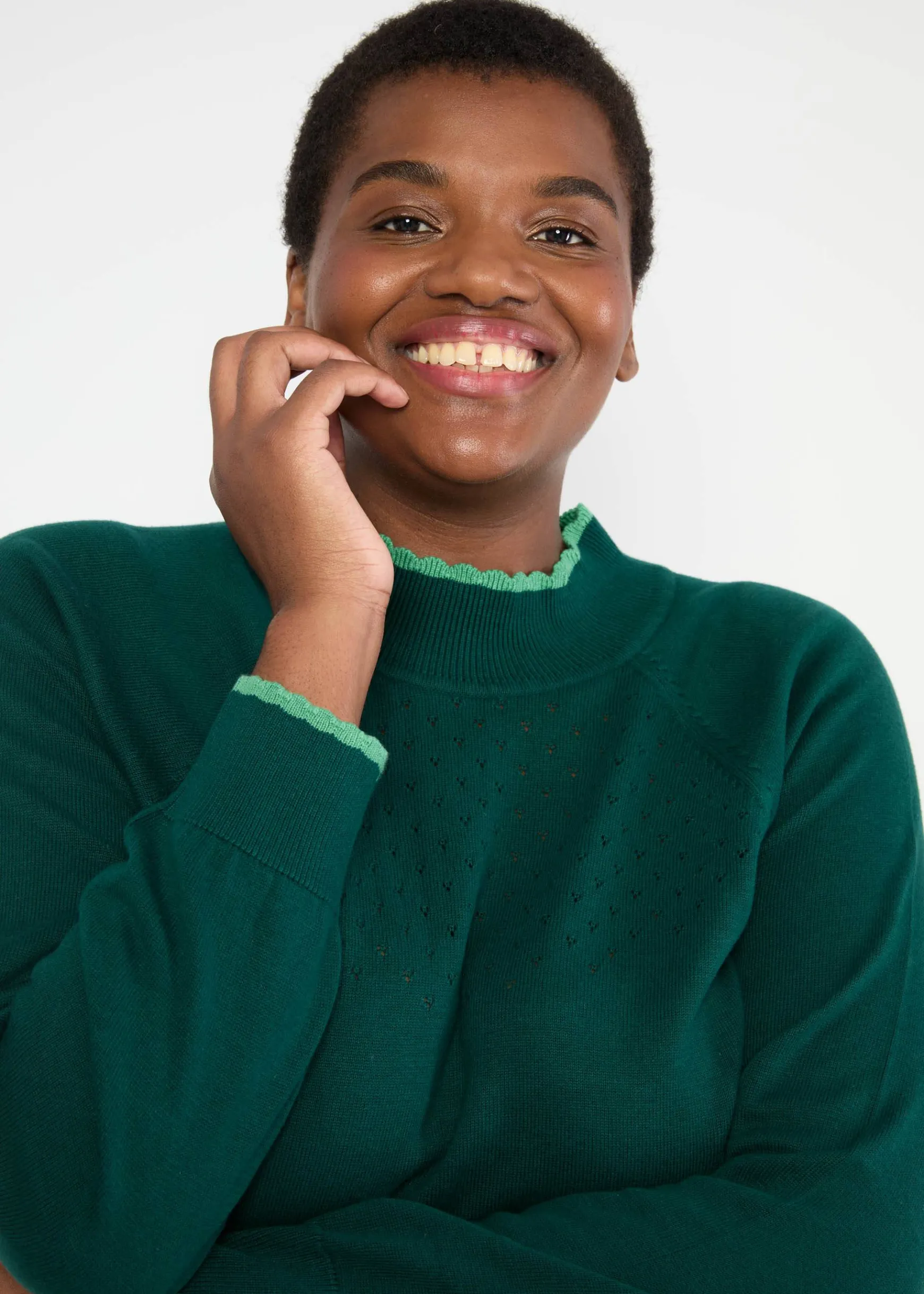 Damen Blutsgeschwister Strickpullover|Strickpullover Delicious Minds