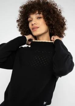 Damen Blutsgeschwister Strickpullover|Strickpullover Delicious Minds