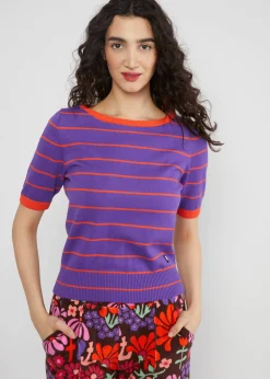 Damen Blutsgeschwister Strickpullover|Strickpullover Pretty Preppy
