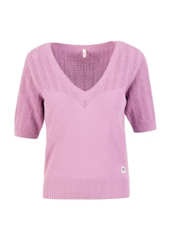 Damen Blutsgeschwister Strickpullover|Strickpullover Pretty Preppy