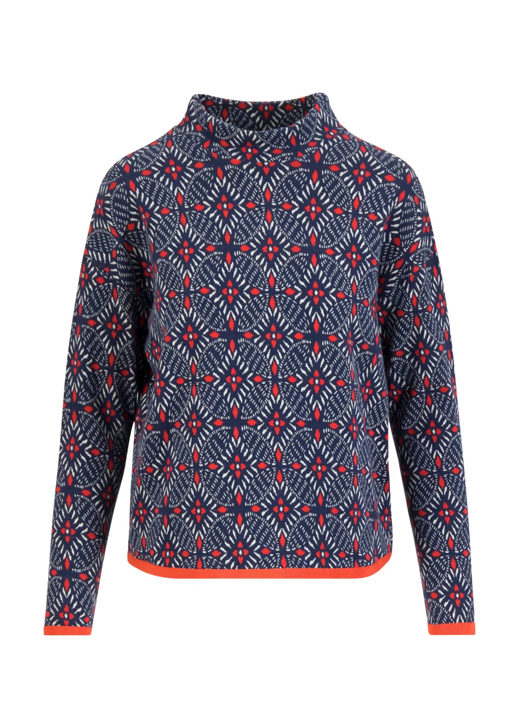 Damen Blutsgeschwister Strickpullover|Strickpullover Warm up Turtle