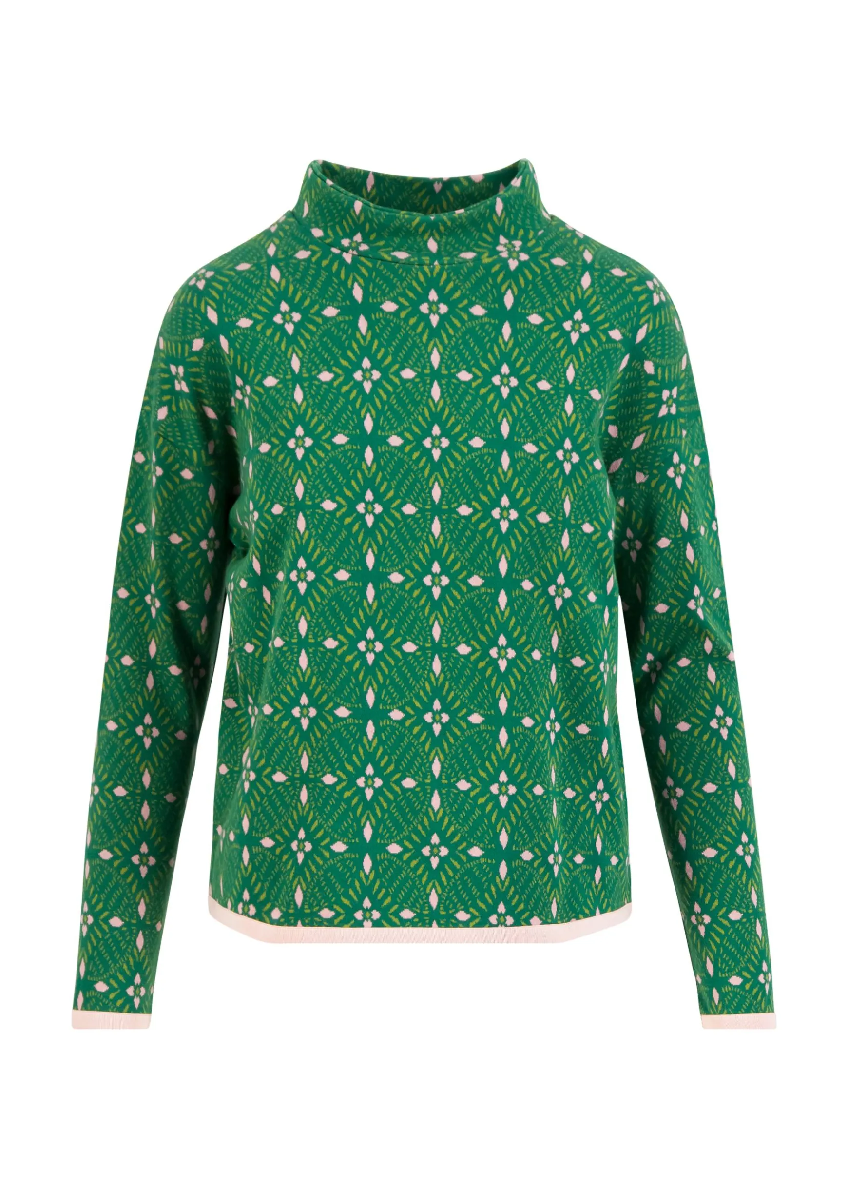 Damen Blutsgeschwister Strickpullover|Strickpullover Warm up Turtle