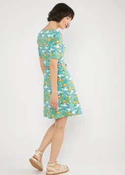 Damen Blutsgeschwister Knielange Kleider|Sweatkleider|Sweatkleid Cosy Darling