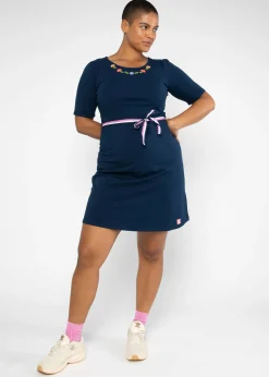 Damen Blutsgeschwister Knielange Kleider|Sweatkleider|Sweatkleid Cosy Darling