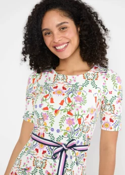 Damen Blutsgeschwister Knielange Kleider|Sweatkleider|Sweatkleid Cosy Darling