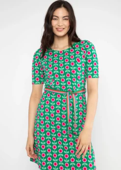 Damen Blutsgeschwister Knielange Kleider|Sweatkleider|Sweatkleid Cosy Darling