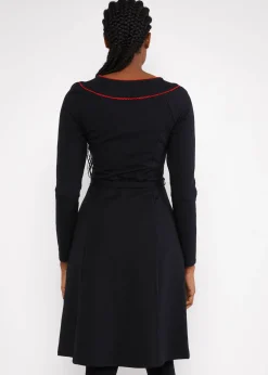 Damen Blutsgeschwister Knielange Kleider|Sweatkleider|Sweatkleid Home Sweet Folksy
