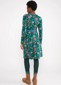 Damen Blutsgeschwister Knielange Kleider|Sweatkleider|Sweatkleid Home Sweet Folksy