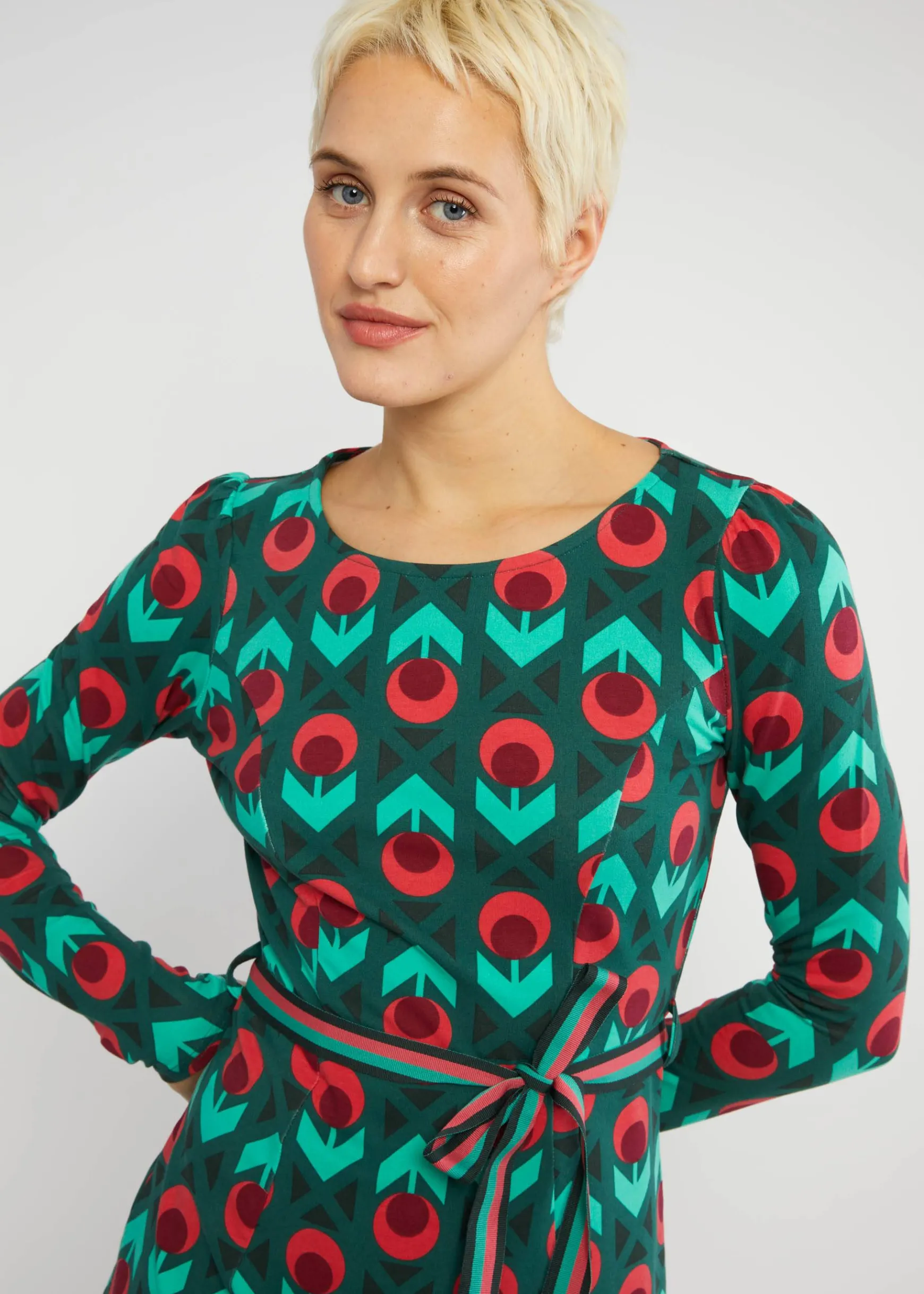 Damen Blutsgeschwister Knielange Kleider|Sweatkleider|Sweatkleid Tru00E8s Charmeuse