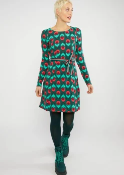 Damen Blutsgeschwister Knielange Kleider|Sweatkleider|Sweatkleid Tru00E8s Charmeuse