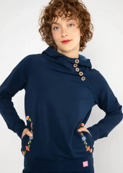 Damen Blutsgeschwister Hoodies|Sweatpullover Oh So Nett Hooded