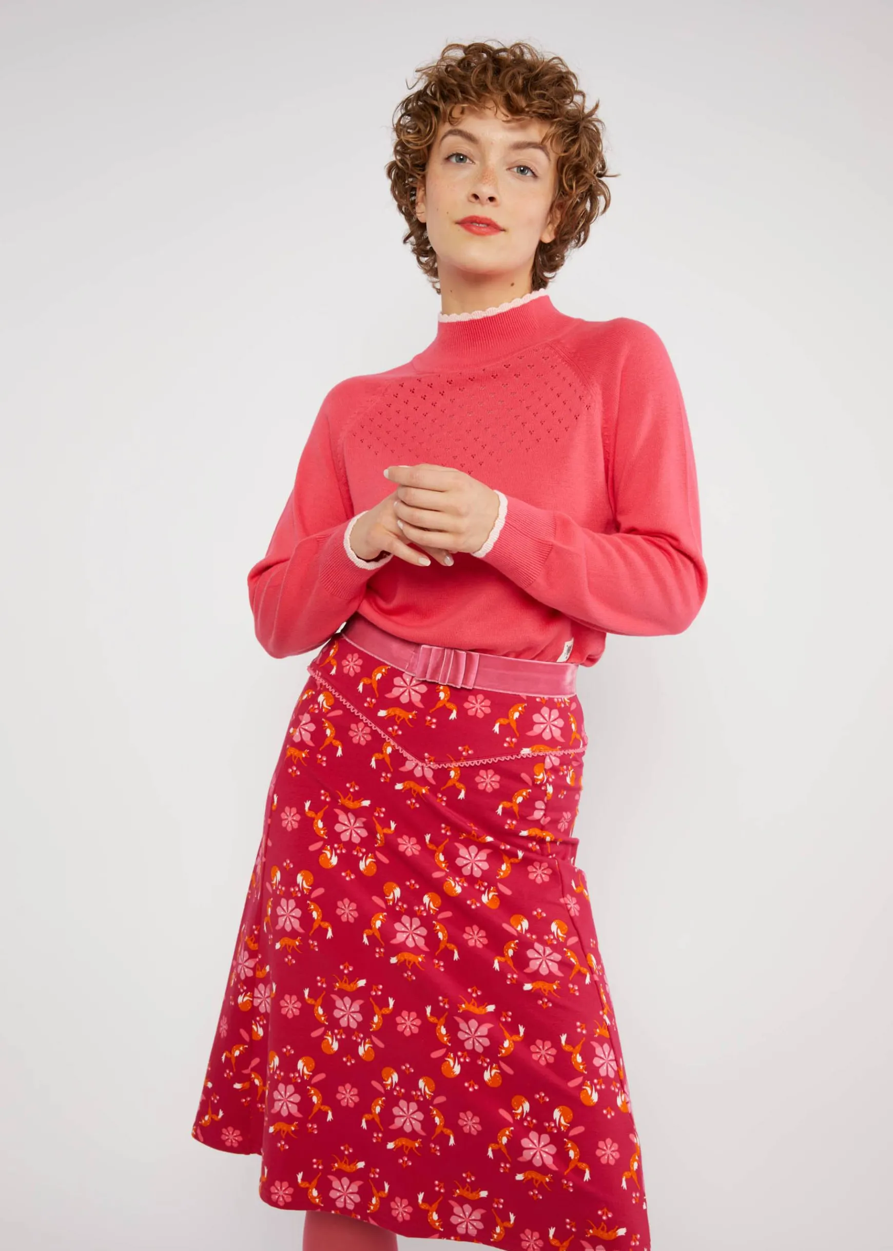 Damen Blutsgeschwister Sweatröcke|Sweatrock Rosegarden Swing